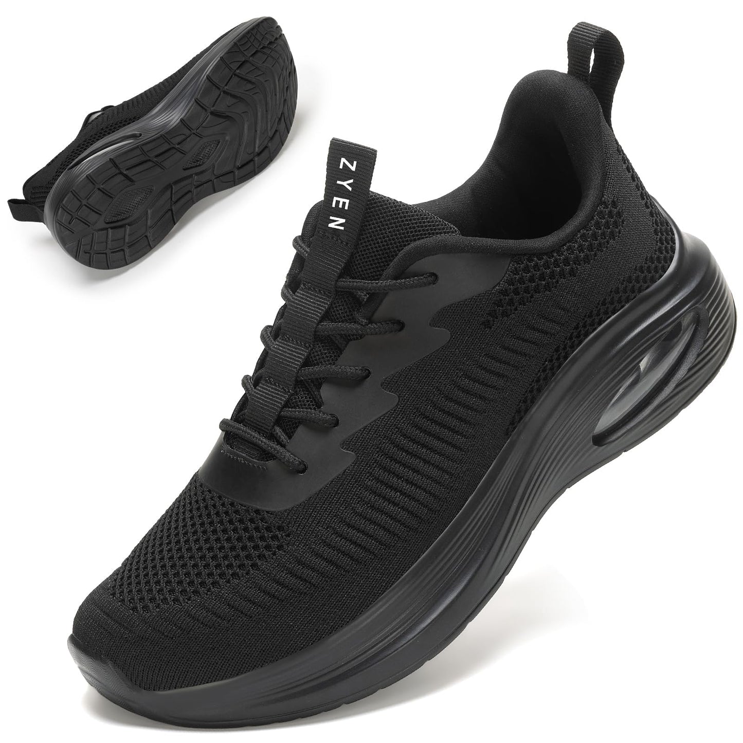 Wide Toe Box Shoes Women Air Cushion Road Running Shoes Extra Wide Width Sneakers