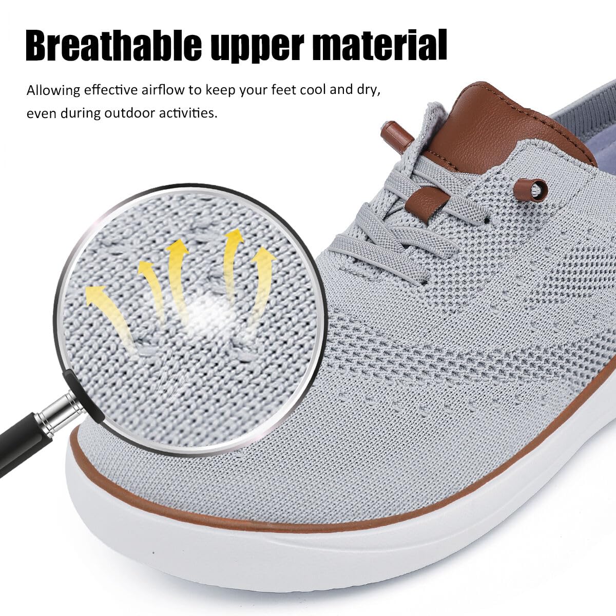 Mens Barefoot Dress Shoes Wide Toe Box Zero Drop Oxfords Shoes