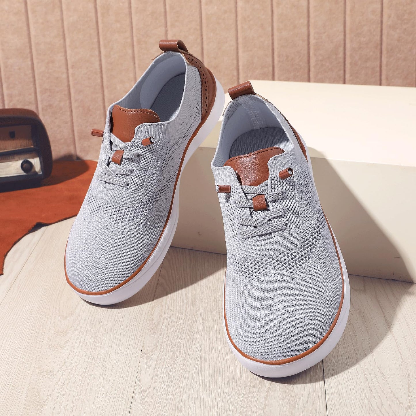 Mens Barefoot Dress Shoes Wide Toe Box Zero Drop Oxfords Shoes