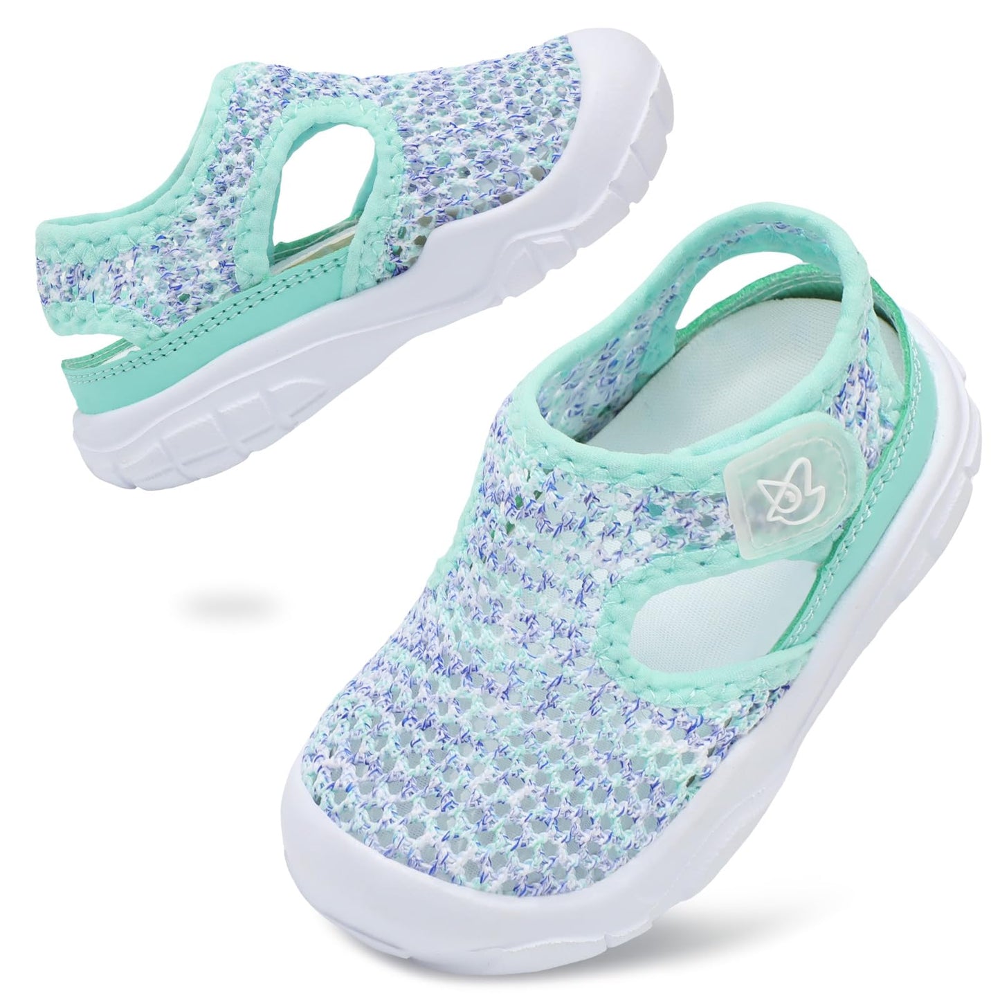 Toddler Sandals Boys Girls Wide Sandals Kids Water Sandal Shoes Lightweight Barefoot Summer Shoes for Beach Swim