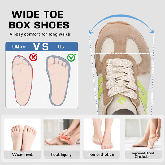 Wide Toe Box Shoes for Women