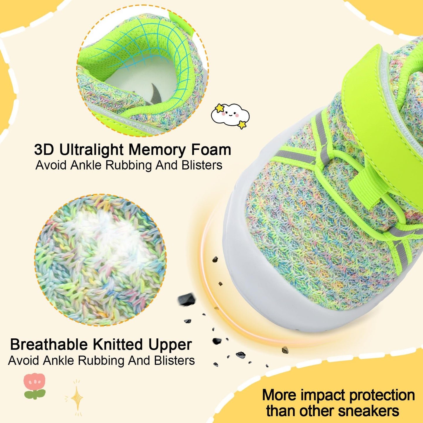 Toddler Sneakers Wide Toddler Shoes Boys Girls Tennis Shoes