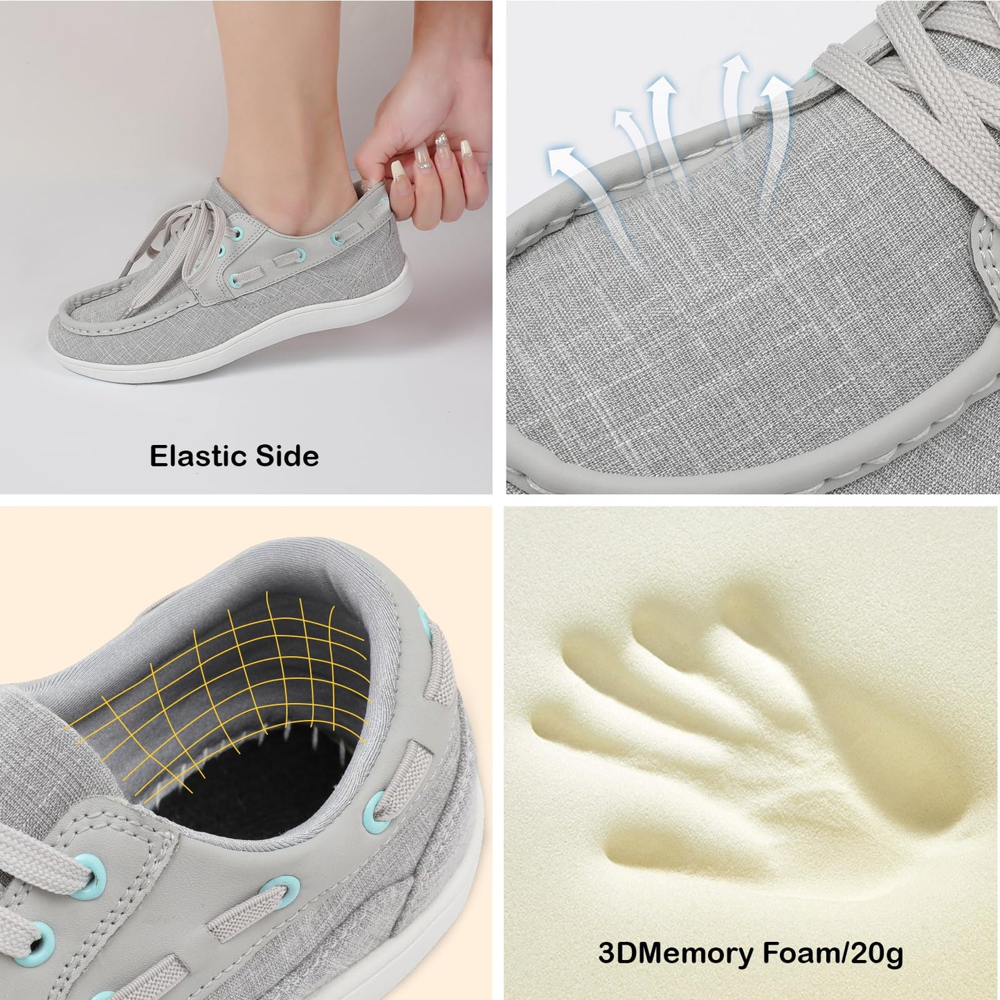 Womens Walking Shoes Barefoot Running Shoes Wide Toe Zero Drop Tennis Sneakers