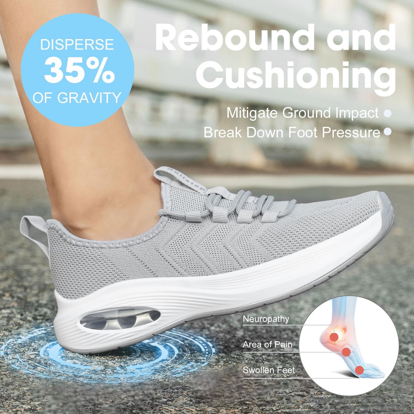 Wide Toe Box Shoes Women Extra Wide Width Sneakers
