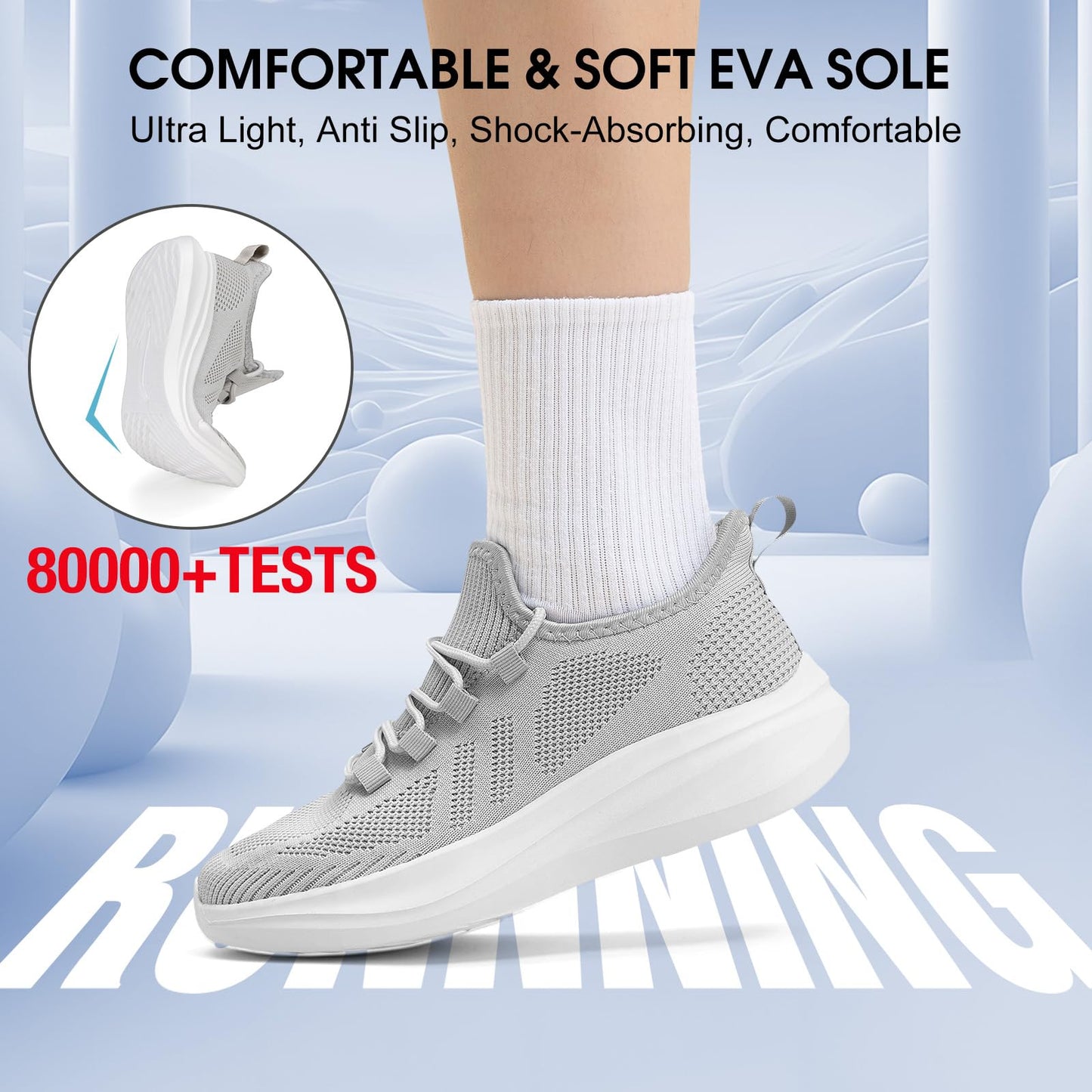 ZOVE Wide Toe Box Shoes Women Extra Wide Width Tennis Sneakers