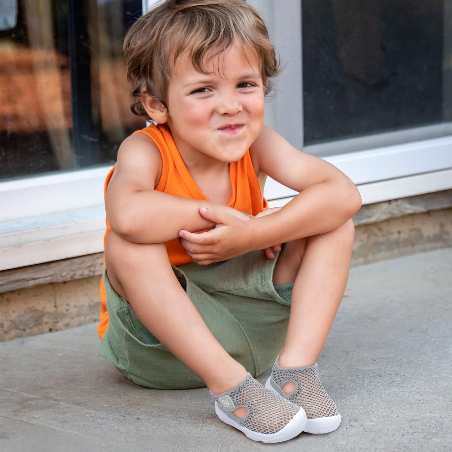Toddler Sandals Boys Girls Wide Sandals Kids Water Sandal Shoes Lightweight Barefoot Summer Shoes for Beach Swim