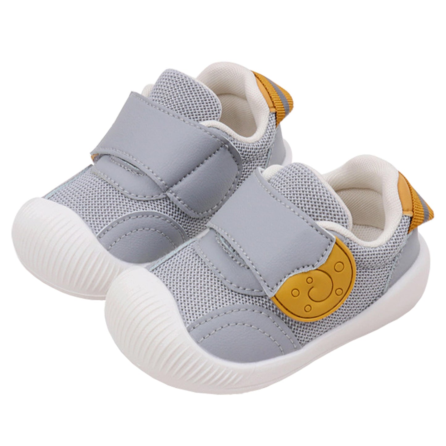 Toddler Baby Sneakers Rubber Sole Cartoon Shoes