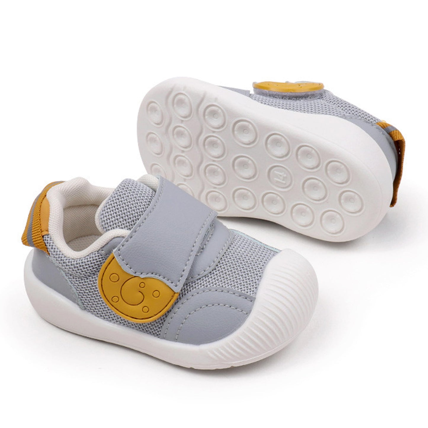 Toddler Baby Sneakers Rubber Sole Cartoon Shoes