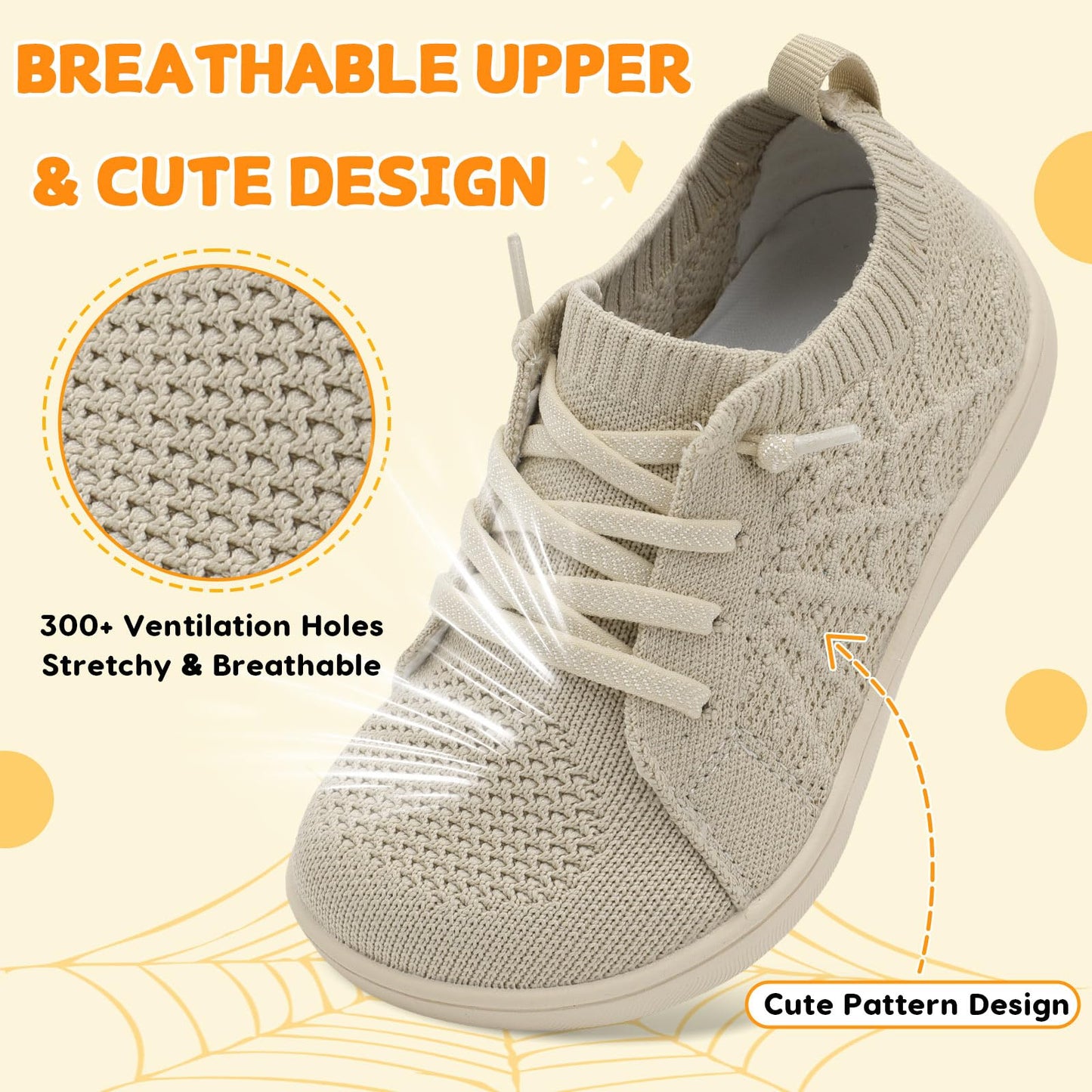 Toddler Shoes Girls Boys Wide Barefoot Shoes