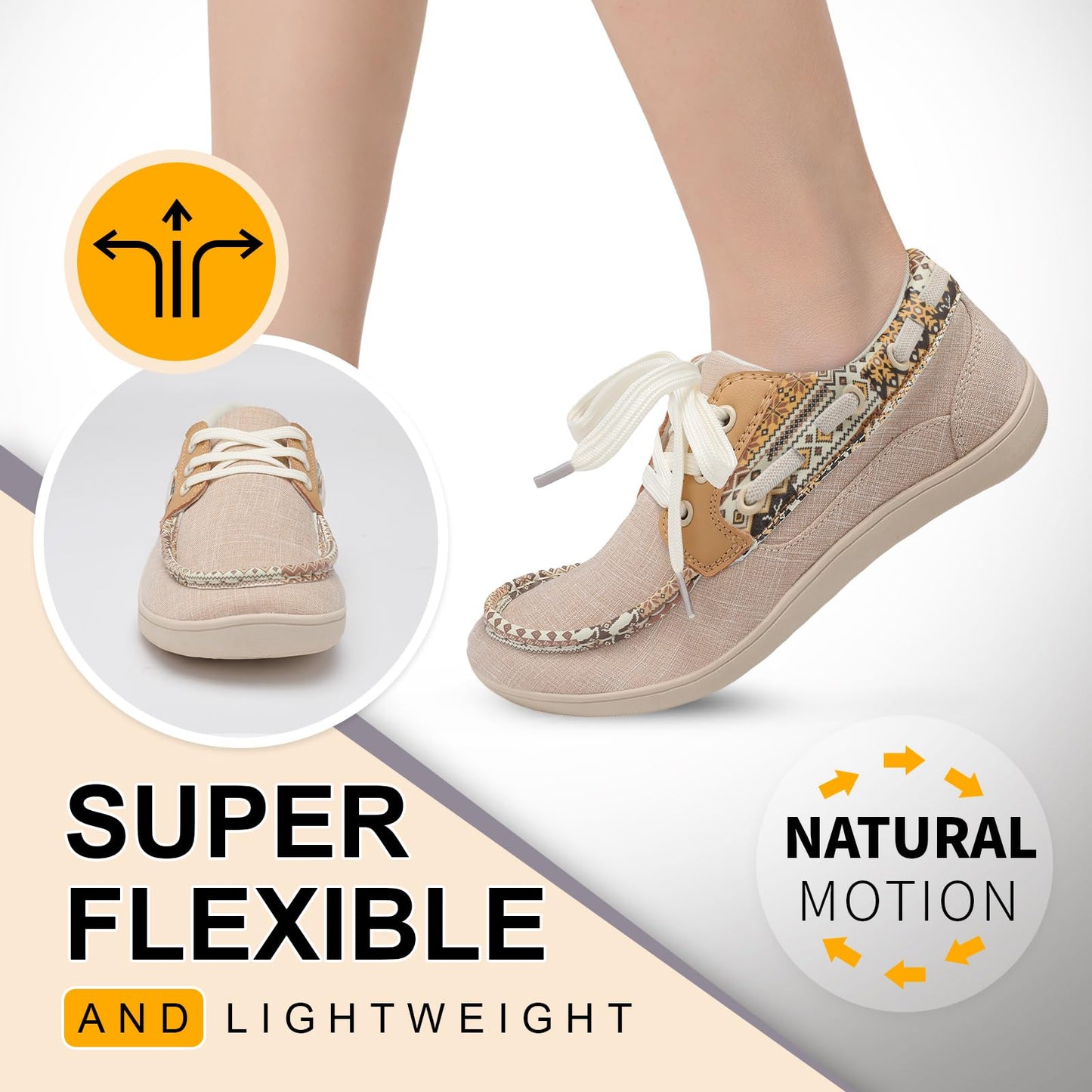 Womens Walking Shoes Barefoot Running Shoes Wide Toe Zero Drop Tennis Sneakers