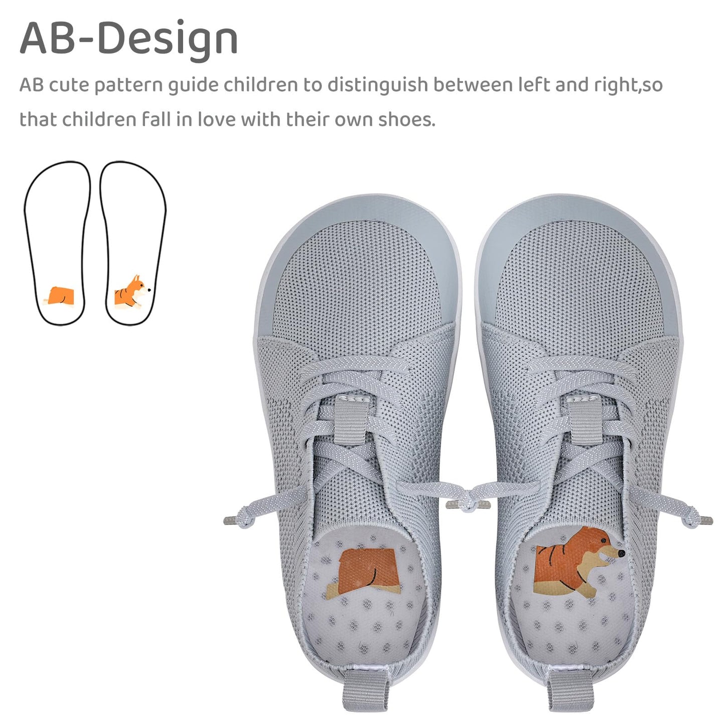 Toddler Little Kids Wide Barefoot Shoes Boys Girls Minimalist Sneakers