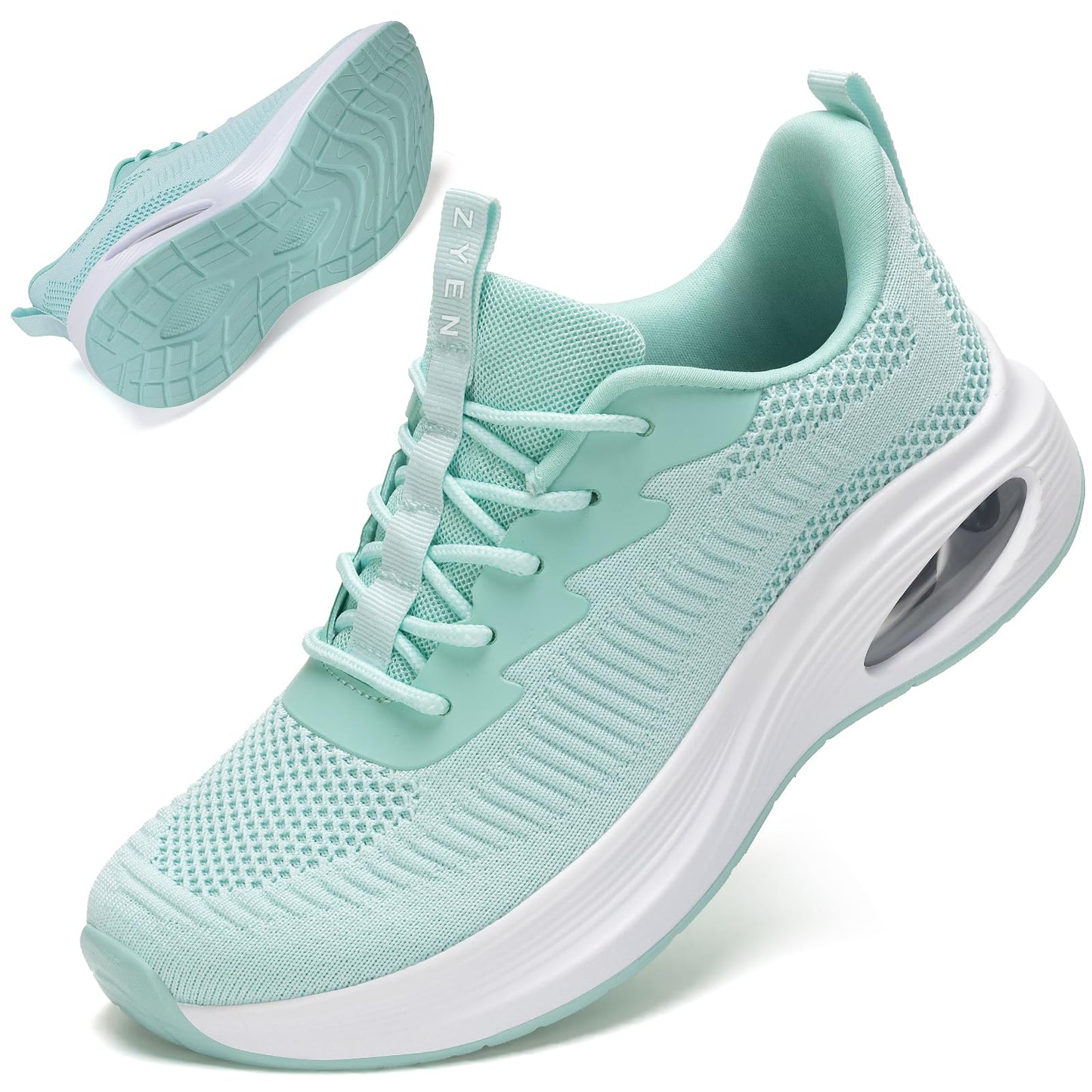 Wide Toe Box Shoes Women Air Cushion Road Running Shoes Extra Wide Width Sneakers