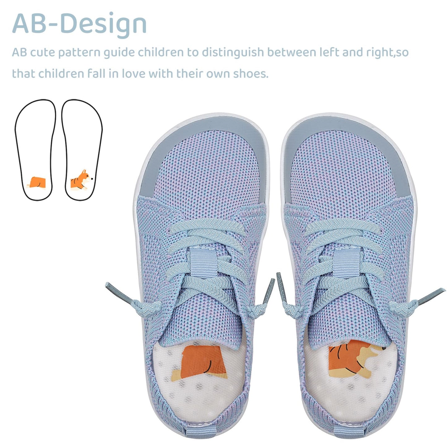 Toddler Little Kids Wide Barefoot Shoes Boys Girls Minimalist Sneakers