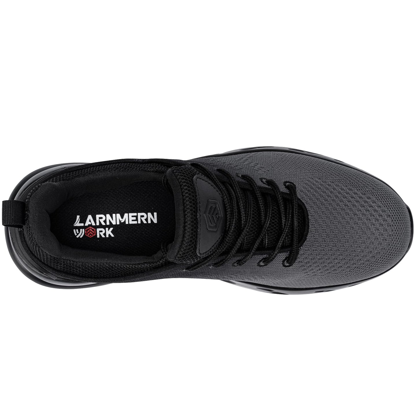 Mens Non Slip Work Shoes Slip On Water Resistant Walking Sneakers