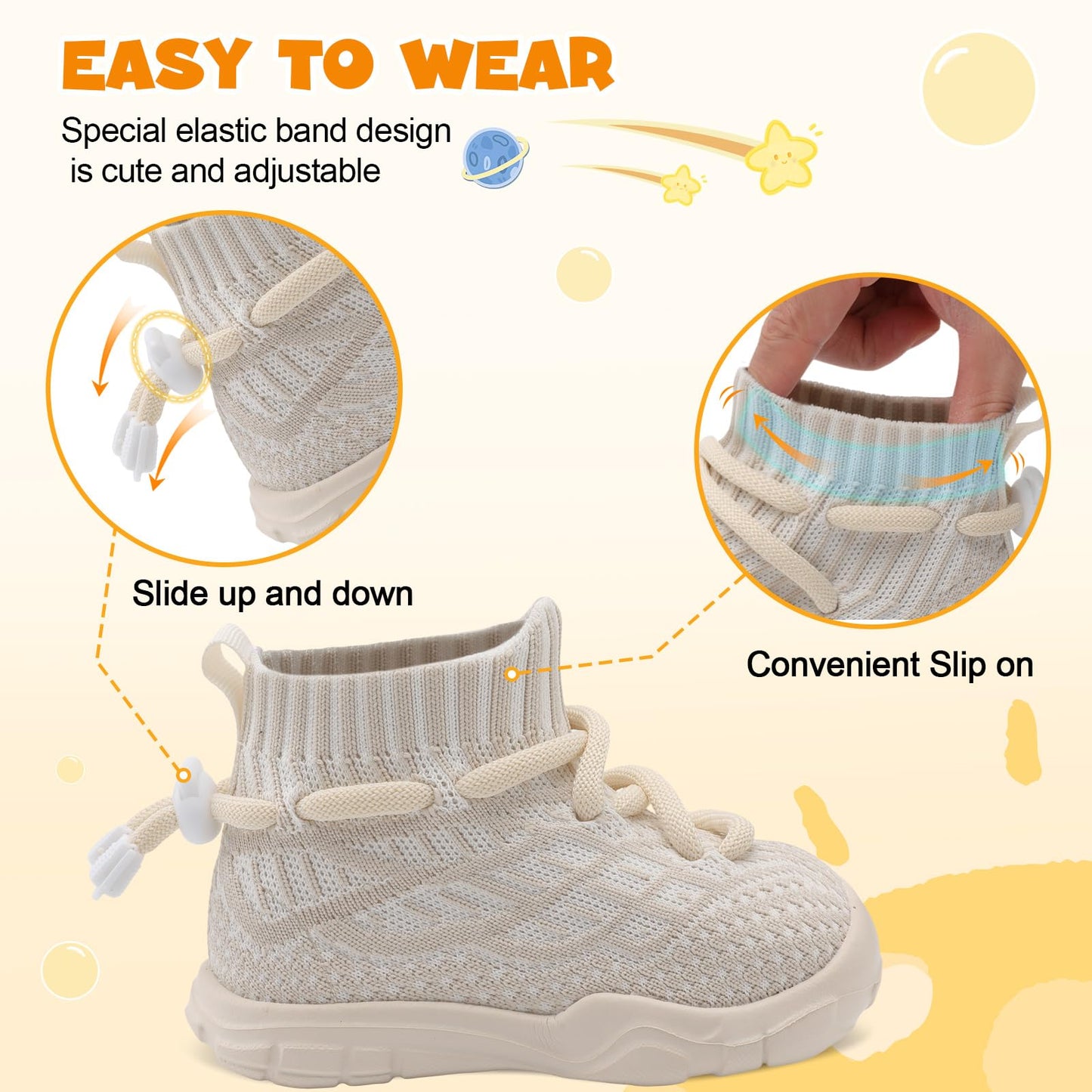 Toddler Shoes High Top Sneakers for Boys Girls Barefoot Wide Walking Tennis Shoes