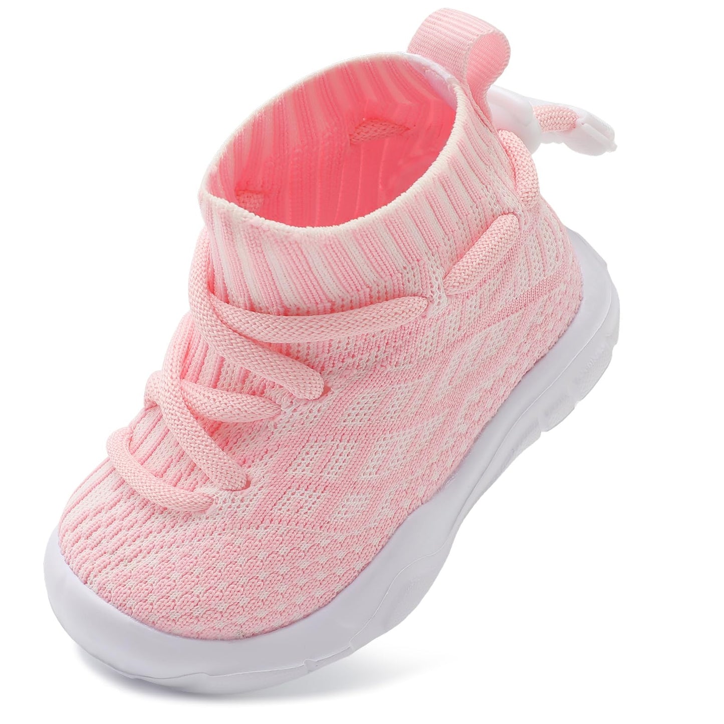 Toddler Shoes High Top Sneakers for Boys Girls Barefoot Wide Walking Tennis Shoes