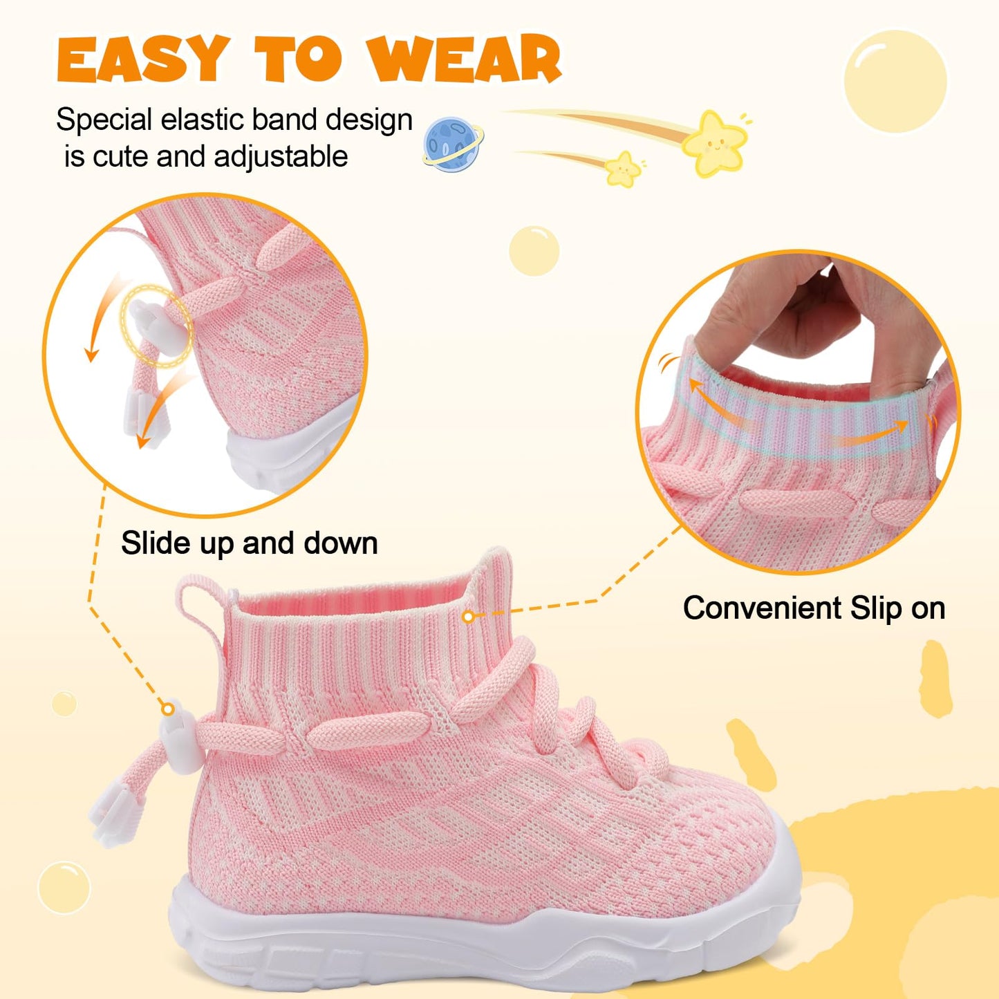 Toddler Shoes High Top Sneakers for Boys Girls Barefoot Wide Walking Tennis Shoes