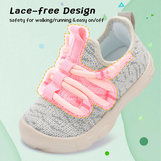 Toddler Shoes Boys Girls Barefoot Shoes Kids Breathable Walking Running Shoe