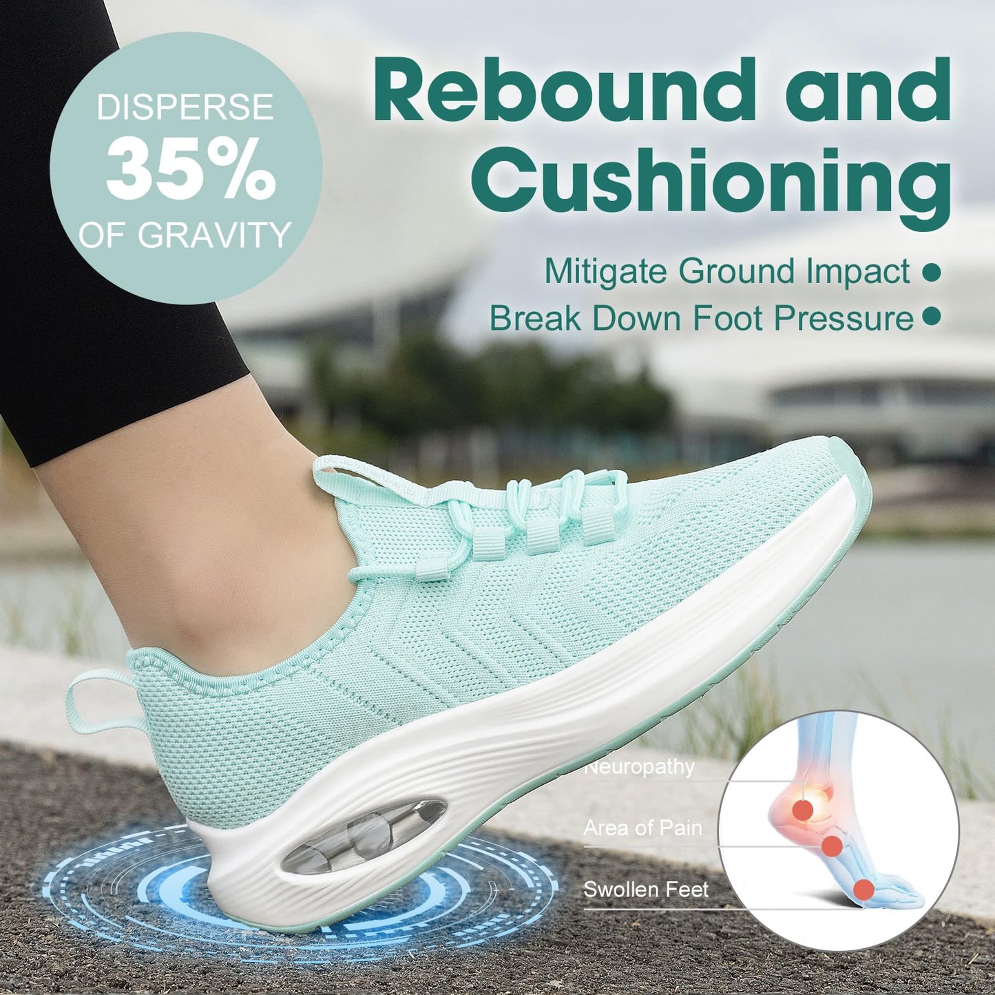 Wide Toe Box Shoes Women Extra Wide Width Sneakers