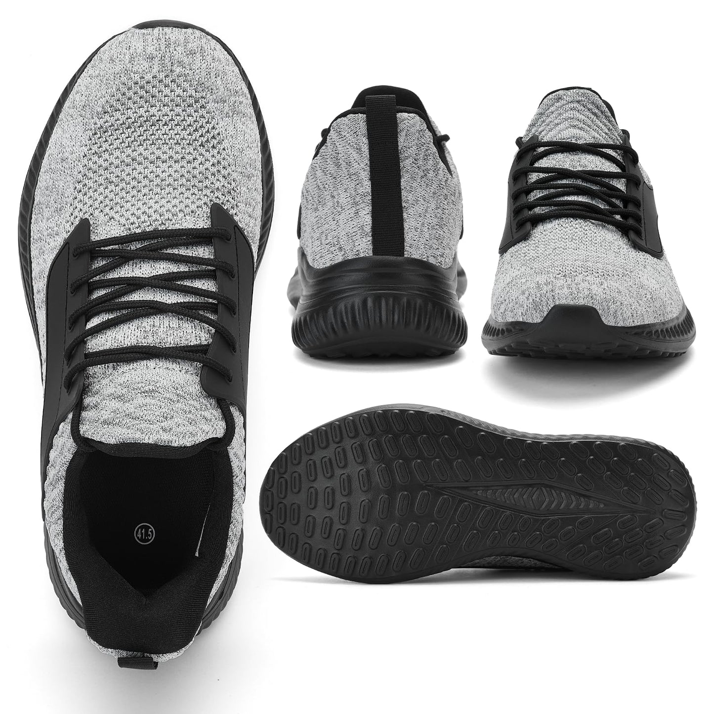 Mens Wide Sneakers Walking Shoes - Wide Slip on Tennis Shoes