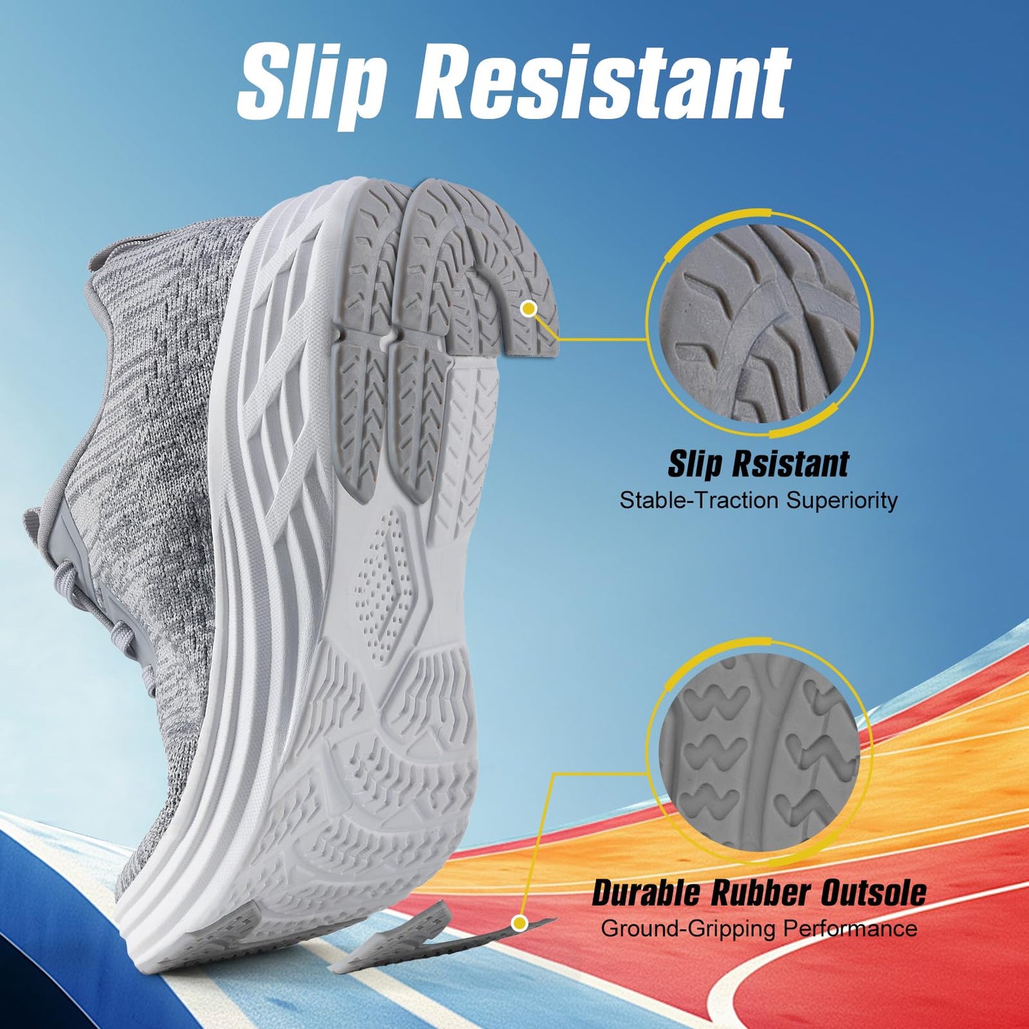 Wide Toe Box Shoes Women Sneakers Extra Wide Width Arch Support