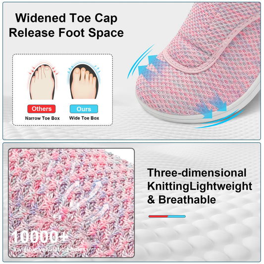 Womens Walking Shoes Comfortable Wide Diabetic Shoes