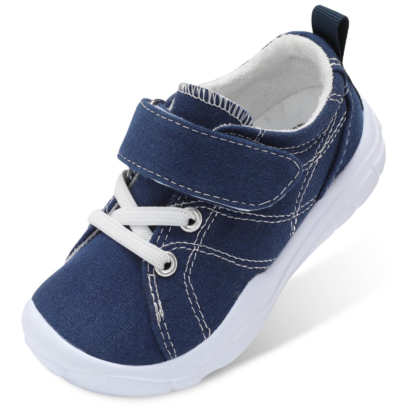 Kids Canvas Shoes Running Shoes for Girls Boys Wide Toe Box Barefoot Toddler Sneakers