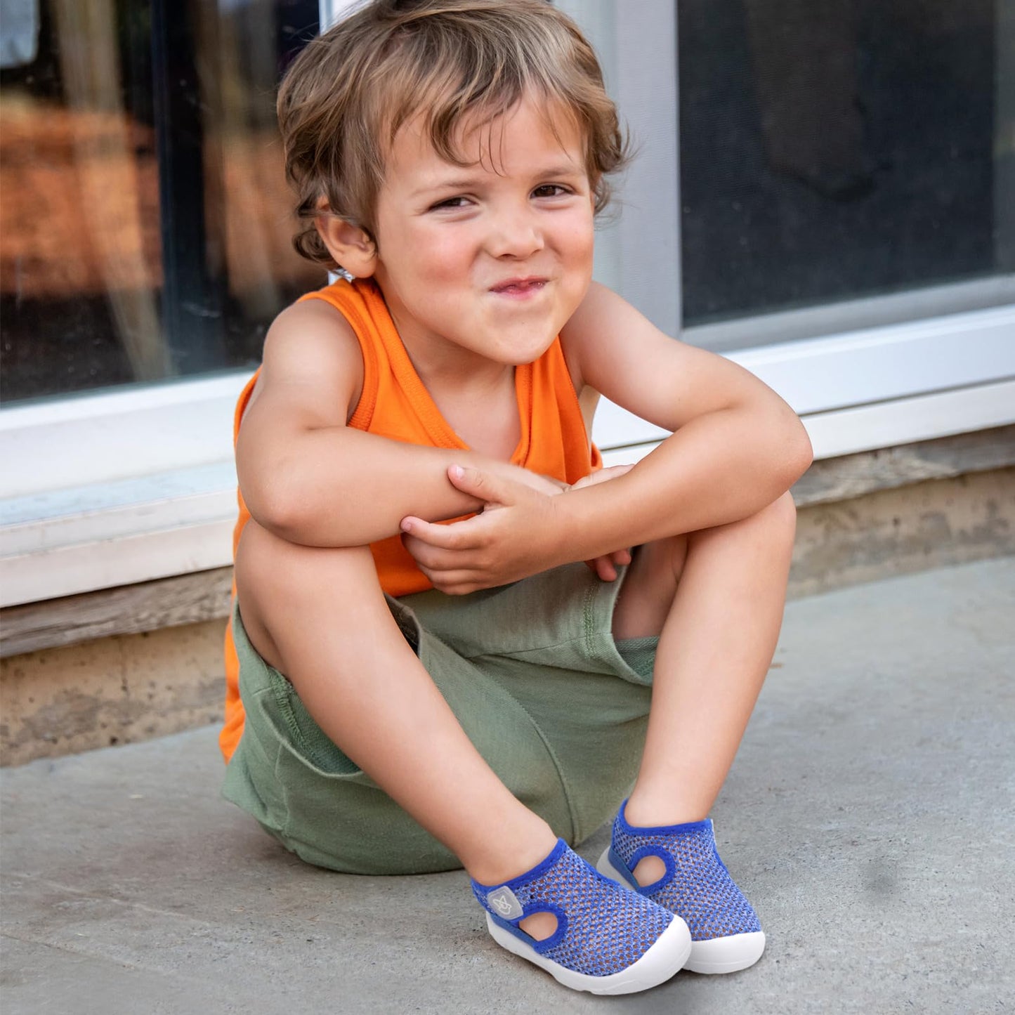 Toddler Sandals Boys Girls Wide Sandals Kids Water Sandal Shoes Lightweight Barefoot Summer Shoes for Beach Swim