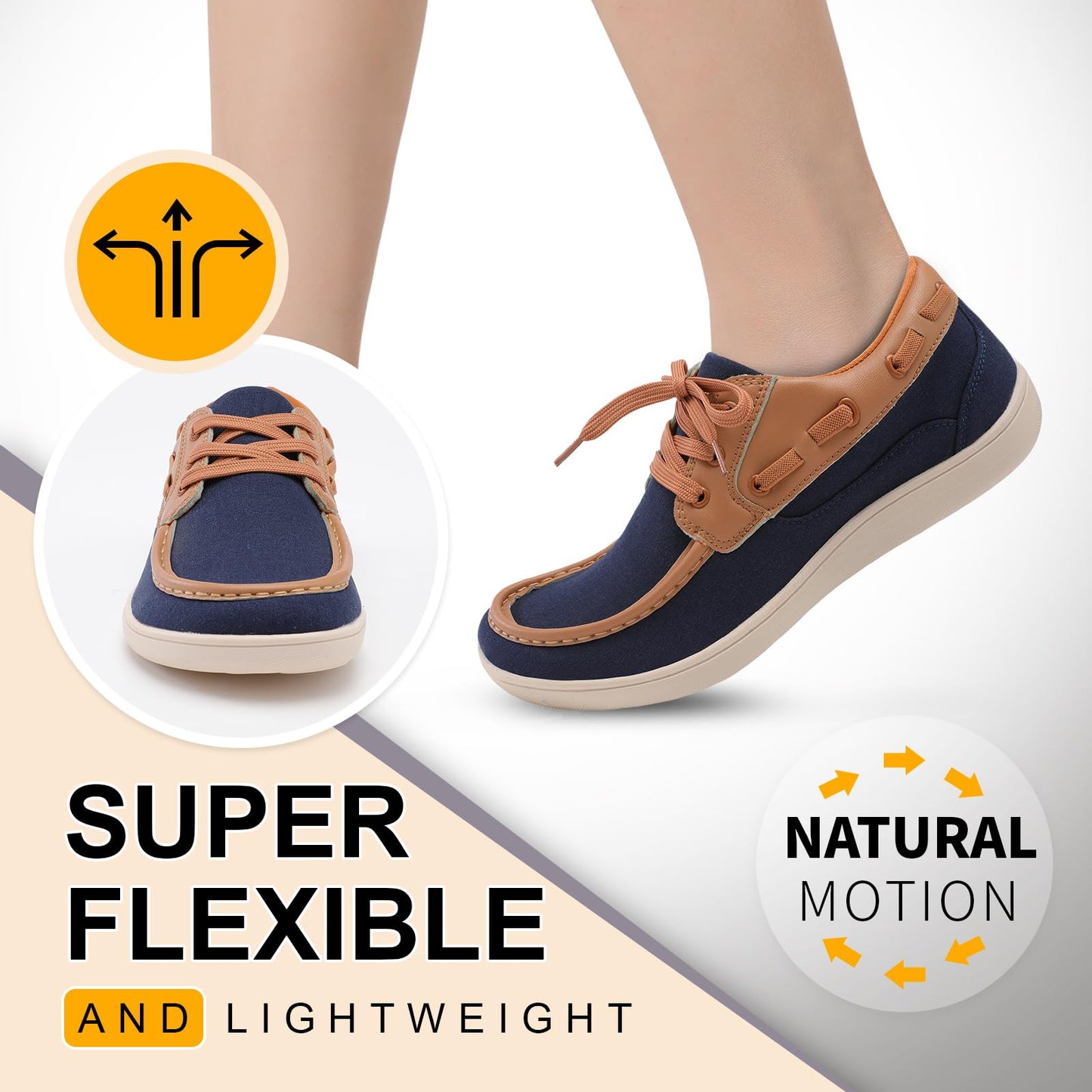 Womens Walking Shoes Barefoot Running Shoes Wide Toe Zero Drop Tennis Sneakers