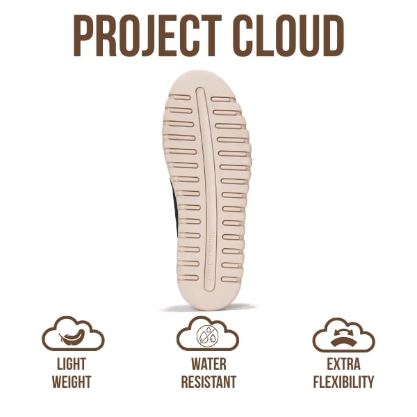 Leather Loafers for Women – Memory Foam Insoles Slip On Shoes for Women