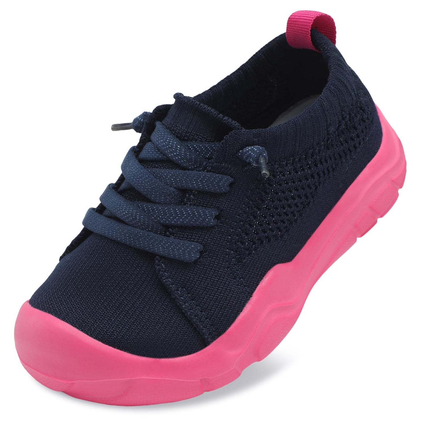 Toddler Shoes Girls Boys Wide Barefoot Shoes Kids Breathable Sneakers Slip on Tennis Shoe Lightweight Sneakers