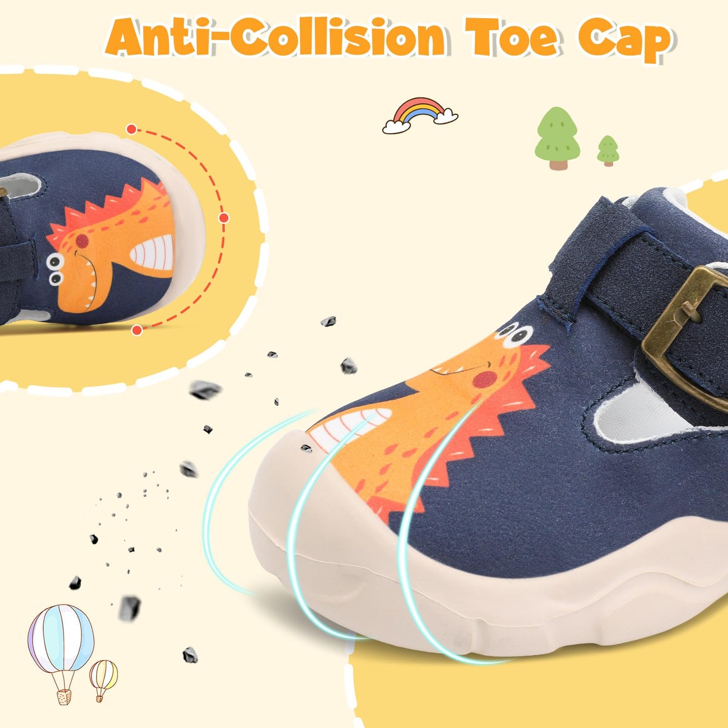 Toddler Shoes Girls Boys Wide Barefoot Shoes