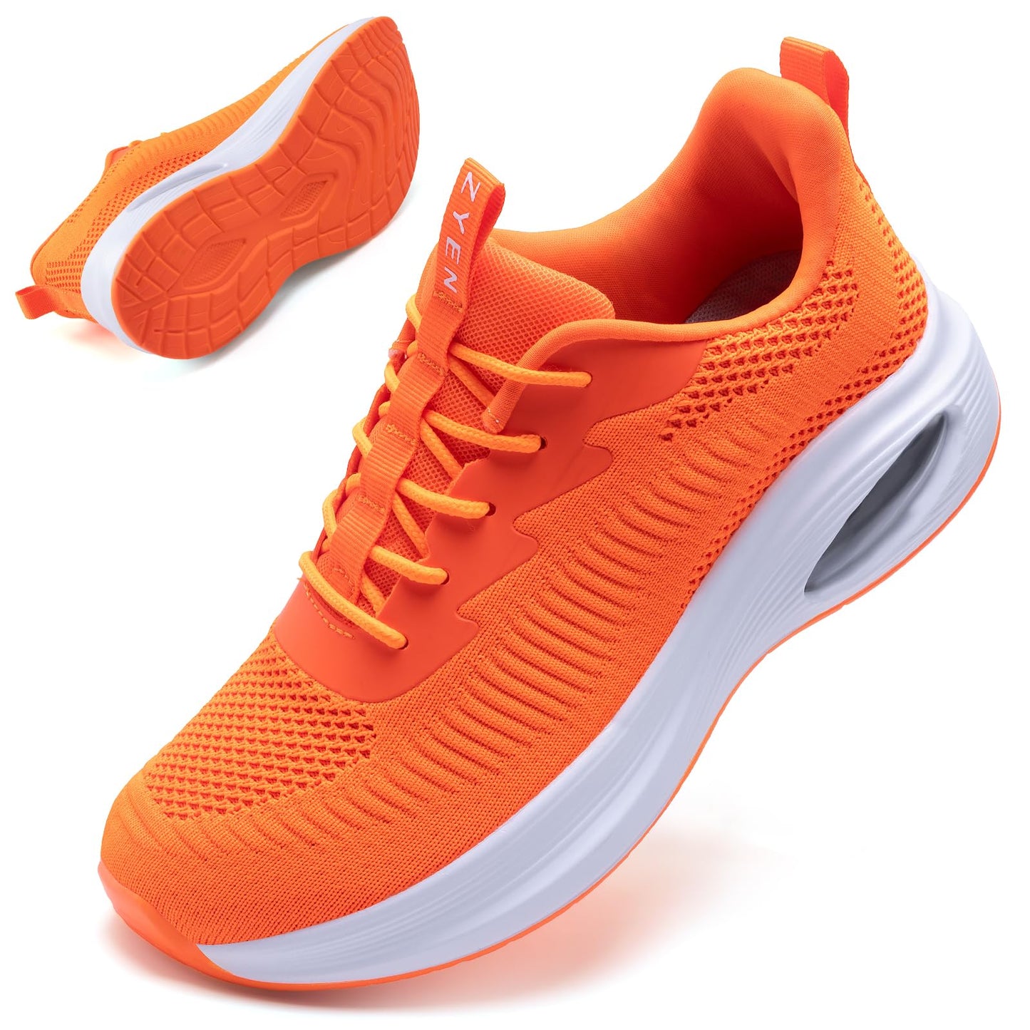 Wide Toe Box Shoes Women Air Cushion Road Running Shoes Extra Wide Width Sneakers