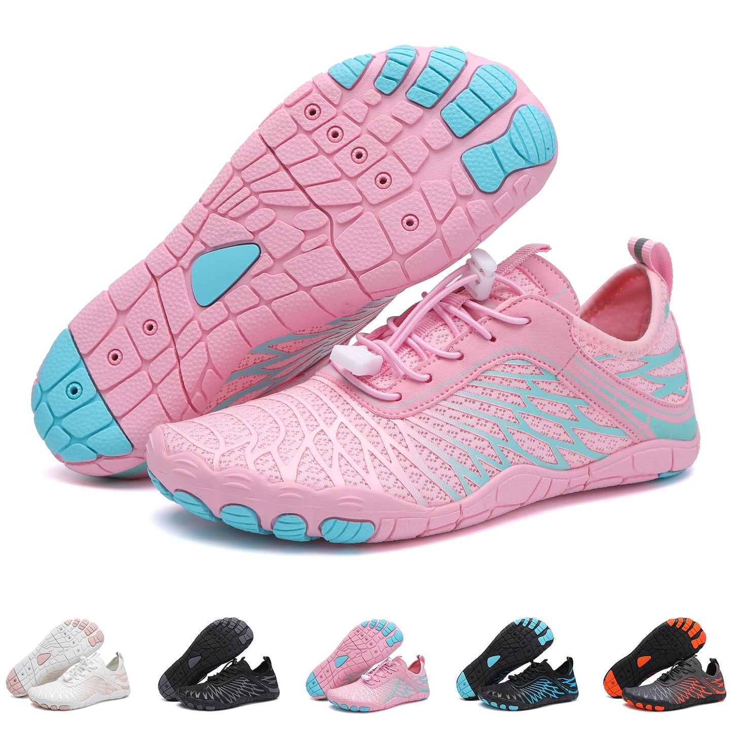 New Barefoot Shoes for Women Mens,Comfortable & Non-Slip Barefoot Vitality Shoe Women's Athletic Footwear,Wide Toe Box Water Shoe for Women Men