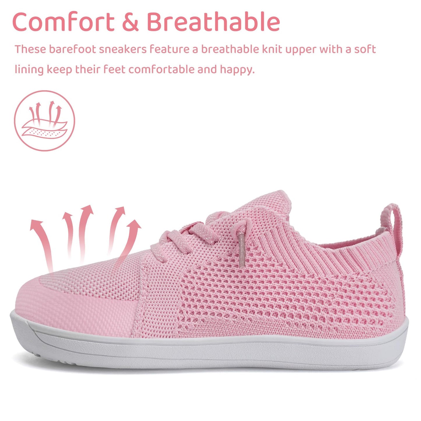 Toddler Little Kids Wide Barefoot Shoes Boys Girls Minimalist Sneakers