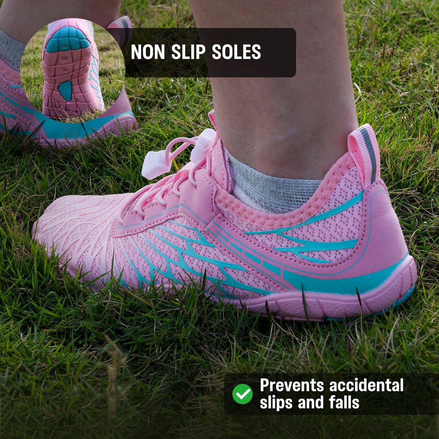 New Barefoot Shoes for Women Mens,Comfortable & Non-Slip Barefoot Vitality Shoe Women's Athletic Footwear,Wide Toe Box Water Shoe for Women Men