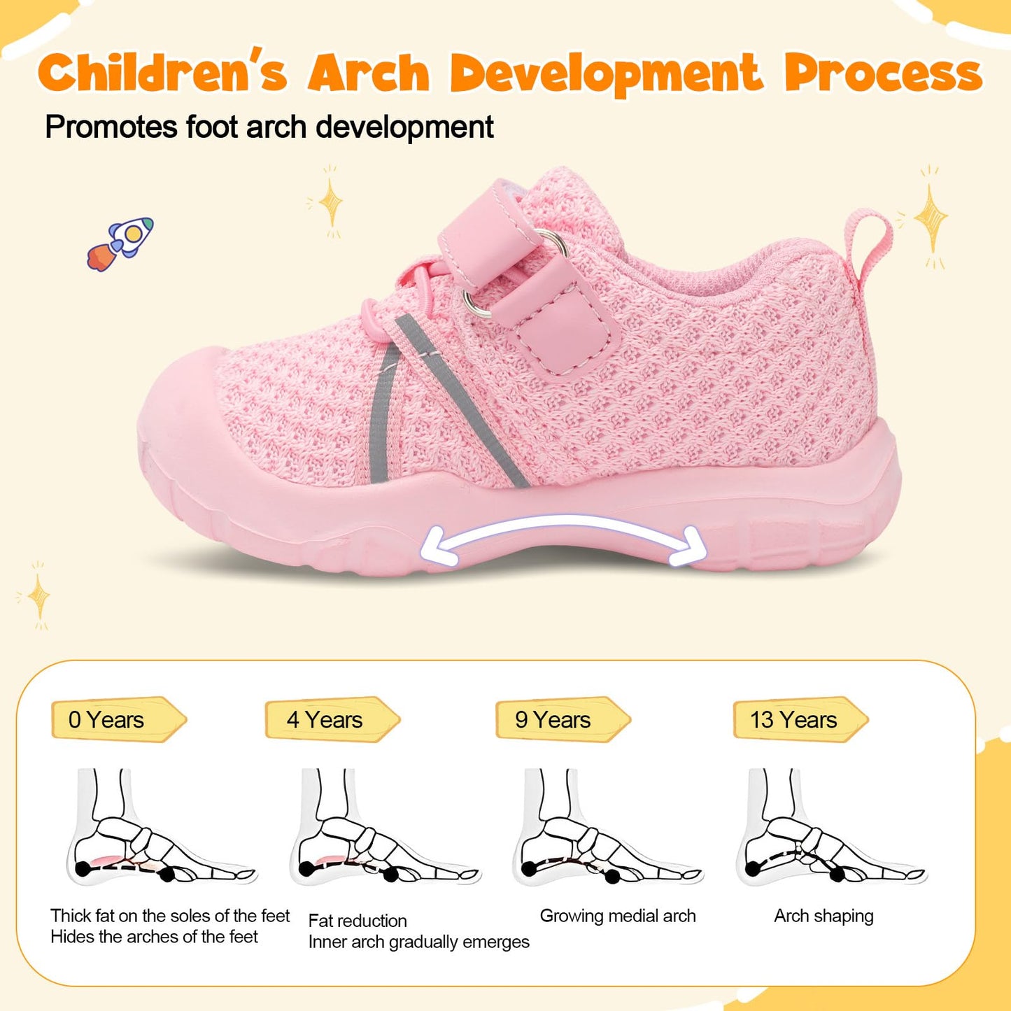 Toddler Sneakers Wide Toddler Shoes Boys Girls Tennis Shoes