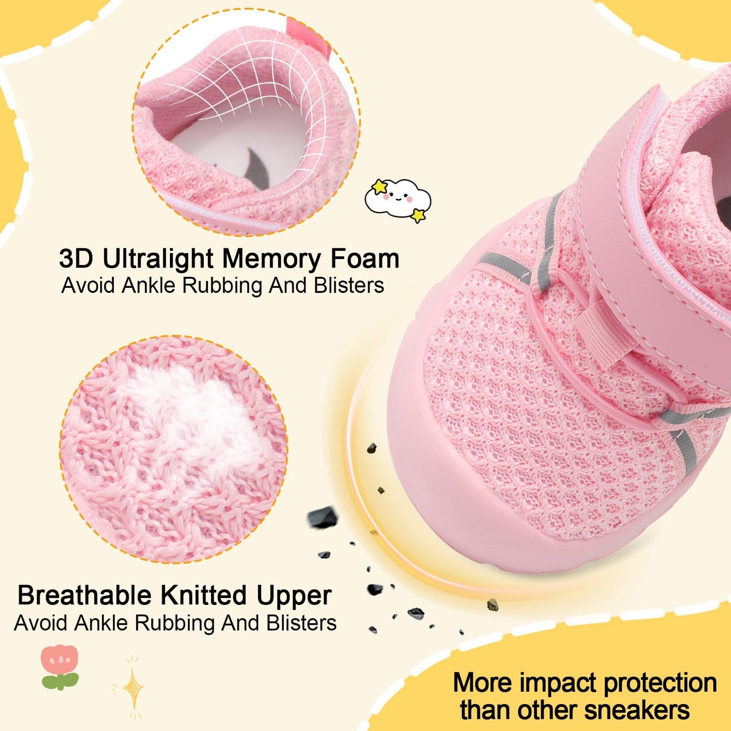 Toddler Sneakers Wide Toddler Shoes Boys Girls Tennis Shoes