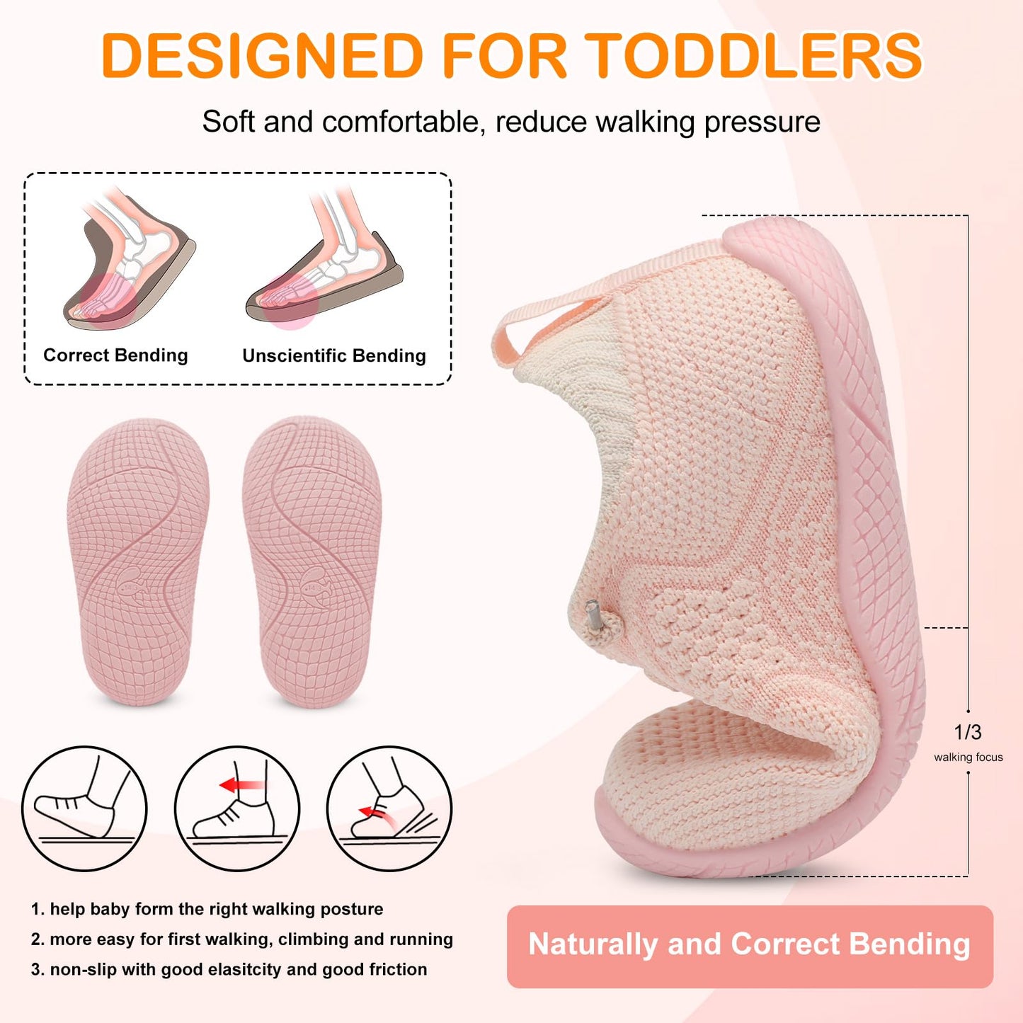 Toddler Barefoot Boys Girls Tennis Shoes