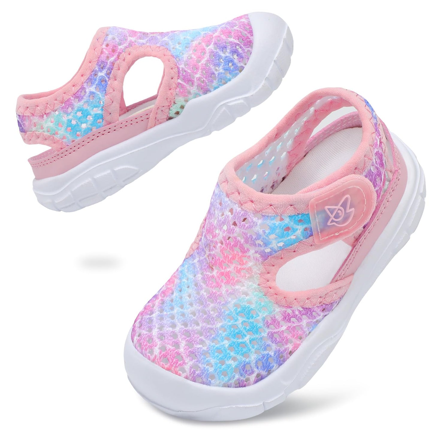 Toddler Sandals Boys Girls Wide Sandals Kids Water Sandal Shoes Lightweight Barefoot Summer Shoes for Beach Swim