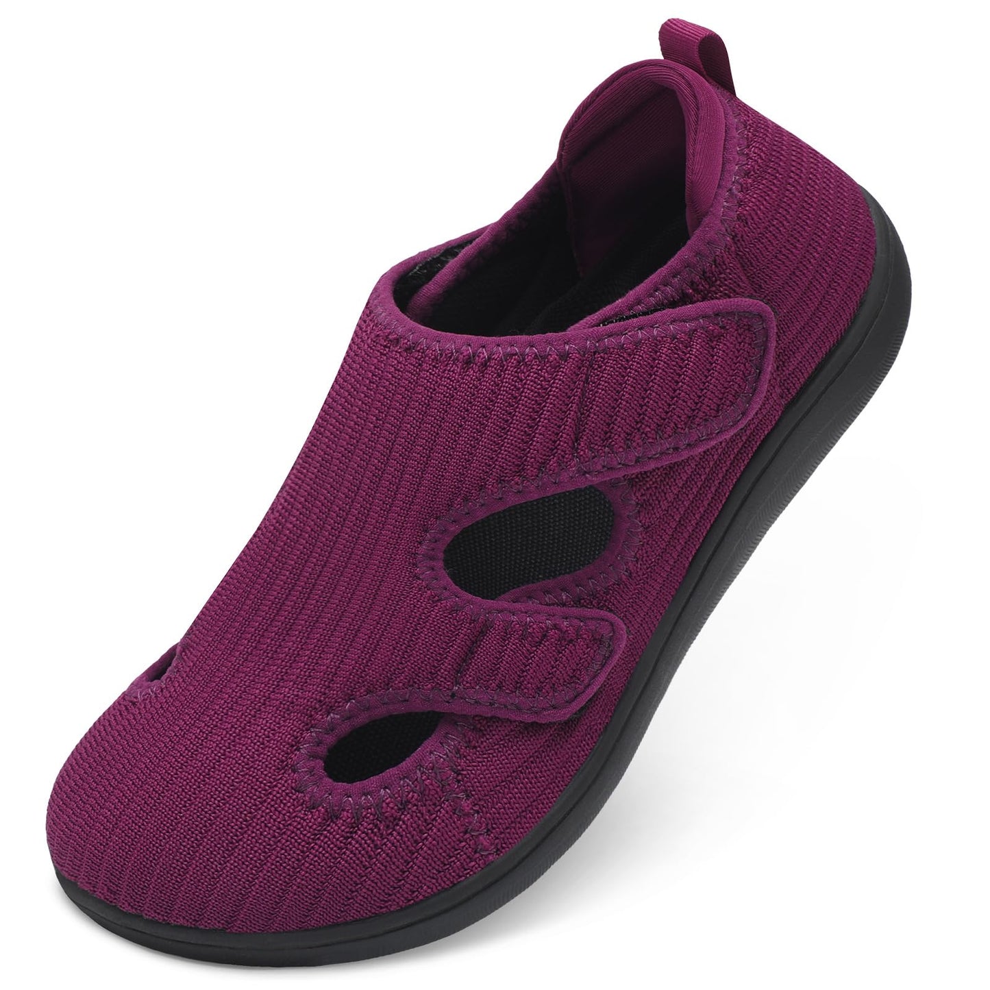 Diabetic Shoes for Women Adjustable Extra Wide Barefoot Walking Shoes