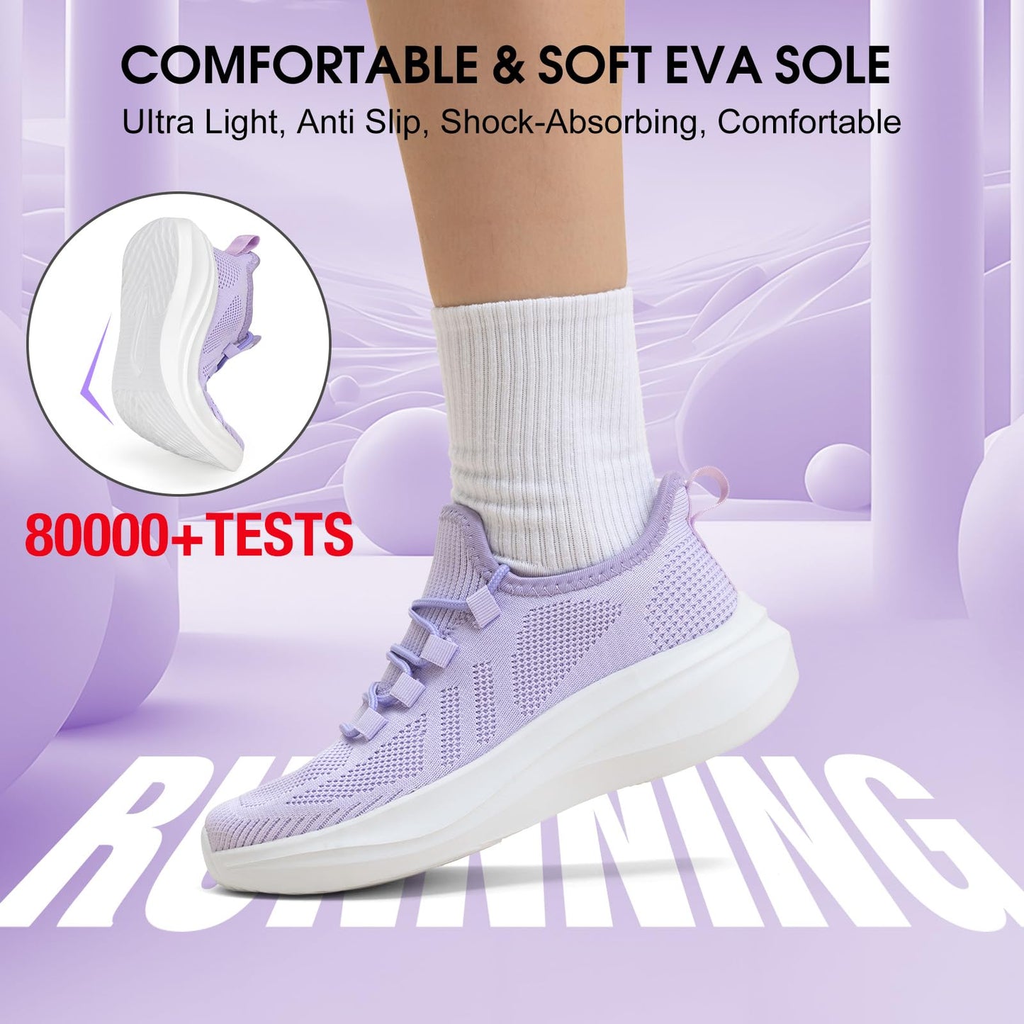 ZOVE Wide Toe Box Shoes Women Extra Wide Width Tennis Sneakers