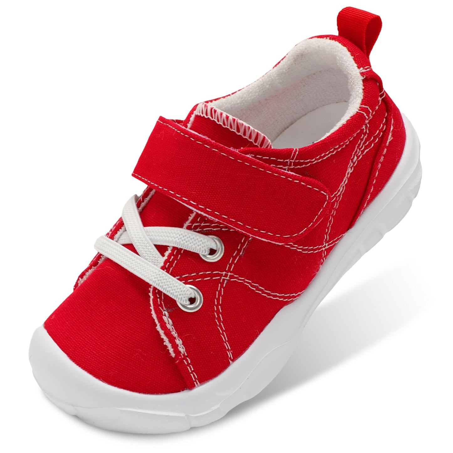 Kids Canvas Shoes Running Shoes for Girls Boys Wide Toe Box Barefoot Toddler Sneakers