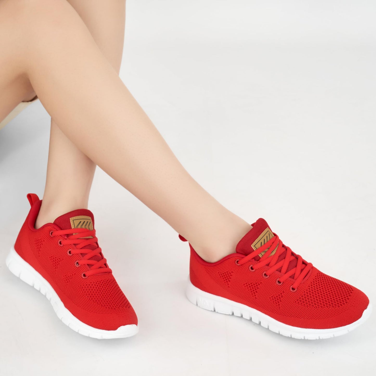 Womens Sneakers Tennis Shoes: Fashion Lightweight Non Slip Footwear for Running Walking Casual