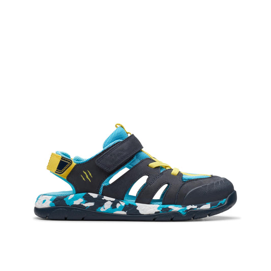 Clarks Unisex-Child Steggy Roar Fisherman Sandal