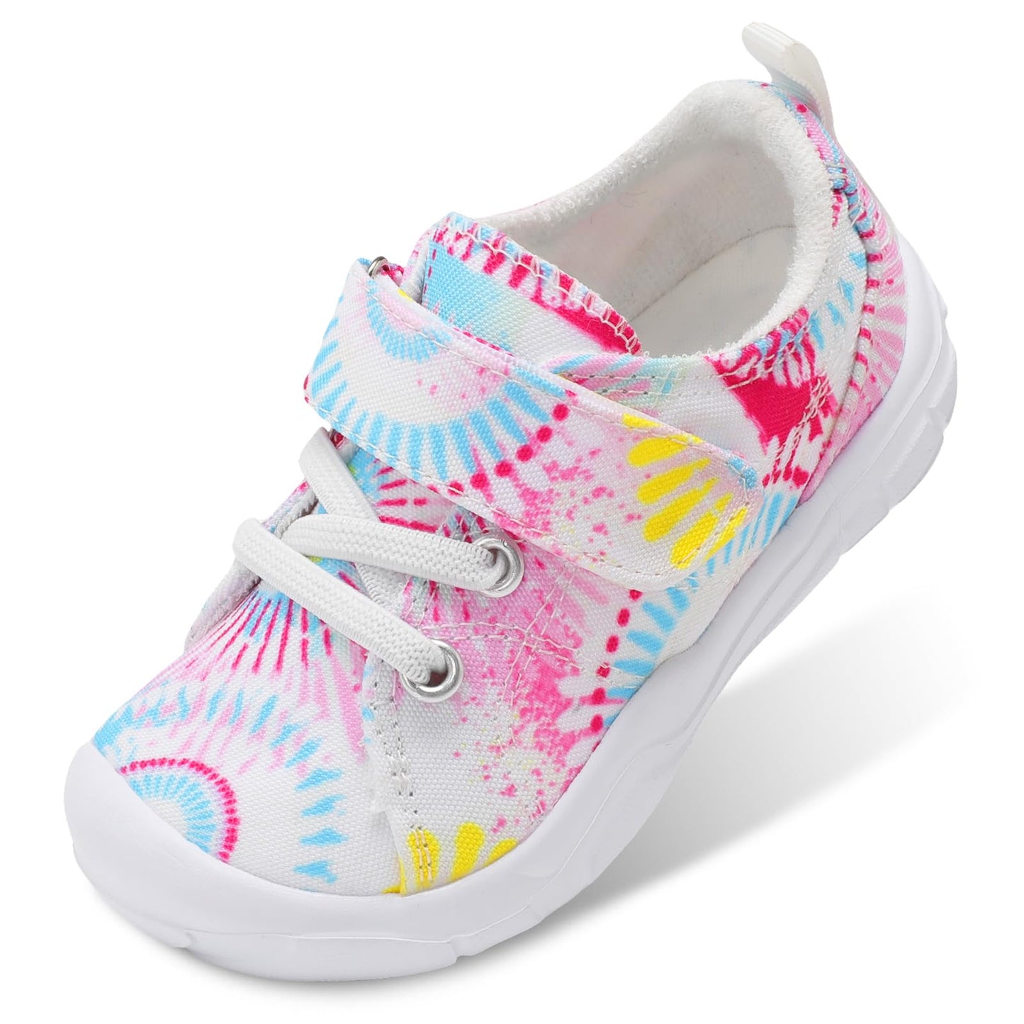 Kids Canvas Shoes Running Shoes for Girls Boys Wide Toe Box Barefoot Toddler Sneakers