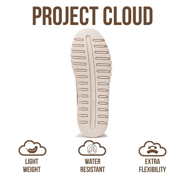 Leather Loafers for Women – Memory Foam Insoles Slip On Shoes for Women