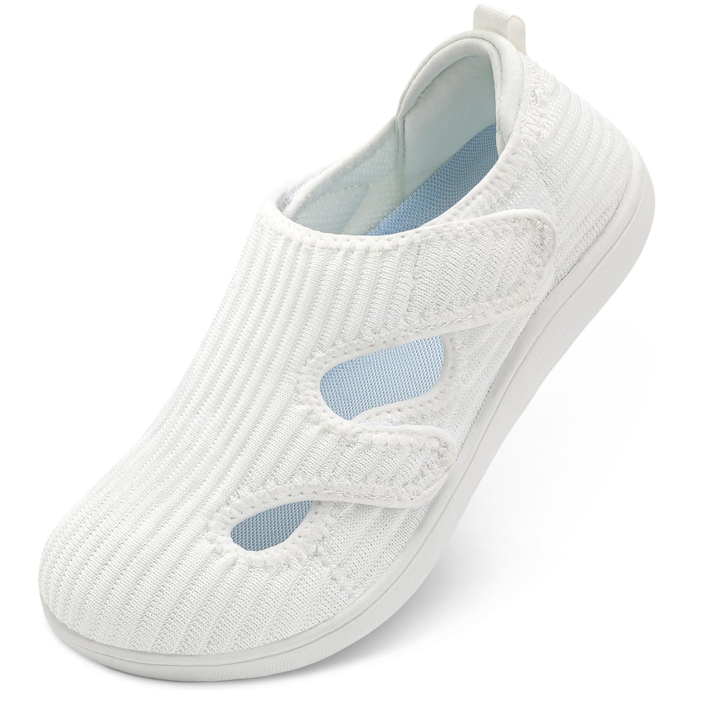 Diabetic Shoes for Women Adjustable Extra Wide Barefoot Walking Shoes