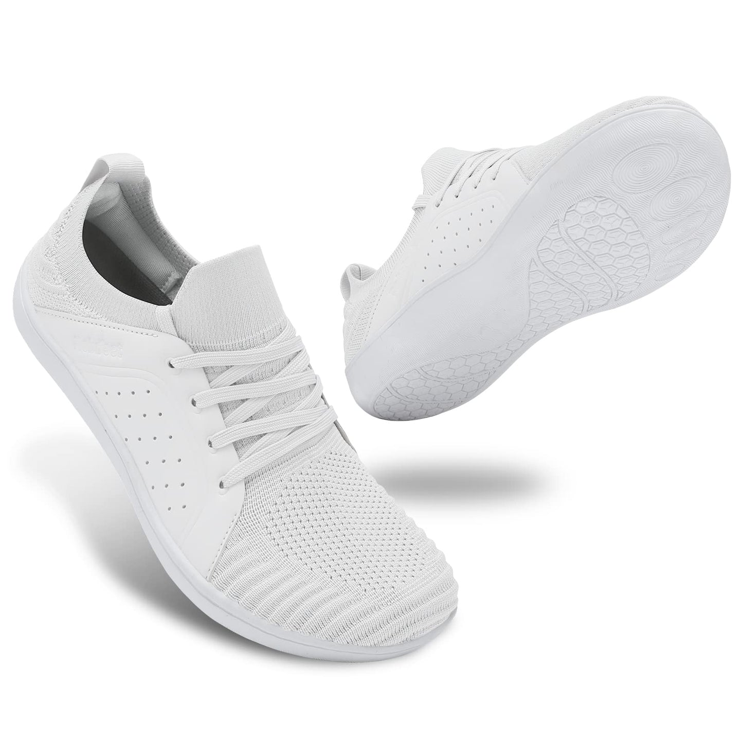 relxfeet Men's Barefoot Shoes Minimalist Cross-Trainer Shoes Wide Toe Walking Shoes