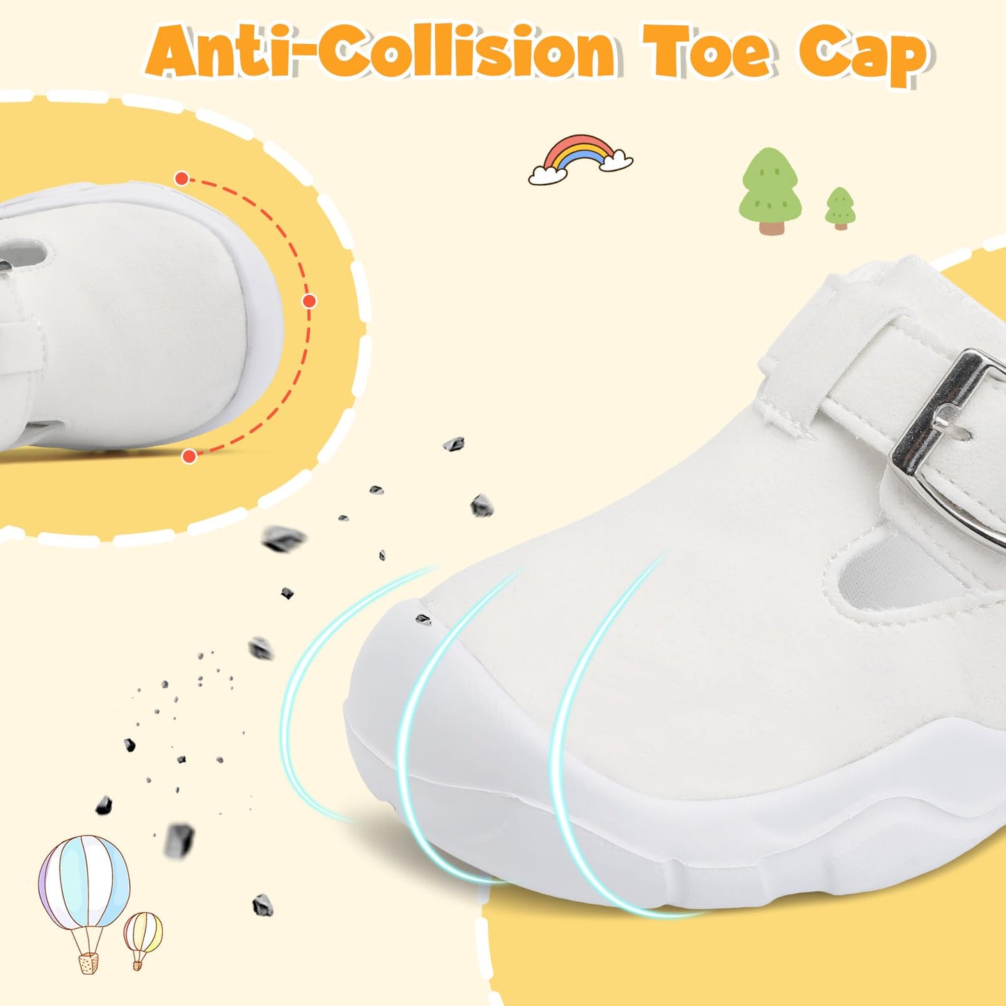 Toddler Shoes Girls Boys Wide Barefoot Shoes